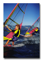 windsurfers