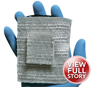 Not Your Run Of The Mill Bandage: Entegrion partners with Carolina textile mills to develop revolutionary Stasilon™-FR hemostatic bandage.
