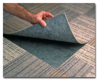 Glue Free Carpet Installation System, Milliken Carpet Tiles
